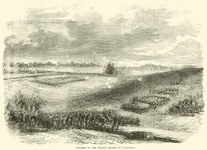 De franske troppenes tilbaketrekning til Vincennes, desember 1870 av English School