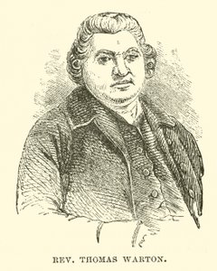 Rev Thomas Warton (gravering) av English School