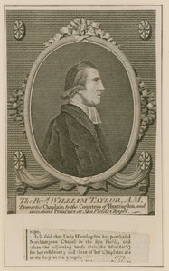 Pastor William Taylor, Spa Fields Chapel, Clerkenwell av English School