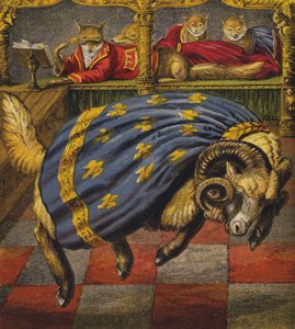Reynard The Fox (farge litho) av English School
