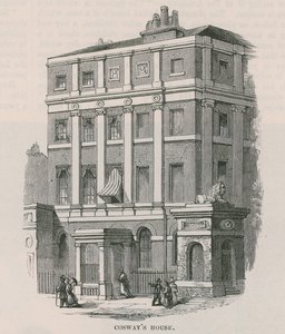 Richard Cosways hus, Stratford Place, Oxford Street, London av English School