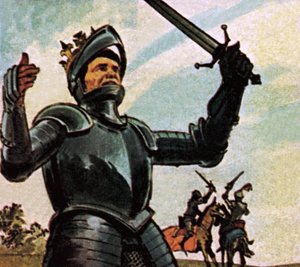 Richard III på Bosworth Field av English School