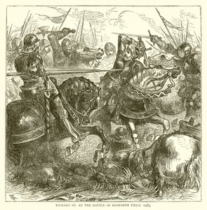 Richard III i slaget ved Bosworth Field, 1485