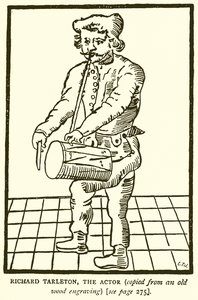 Richard Tarleton, skuespilleren av English School