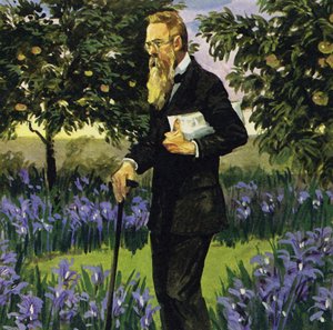 Rimsky-Korsakov fikk et hjerteinfarkt, men kom seg nok til å gå i hagen sin av English School