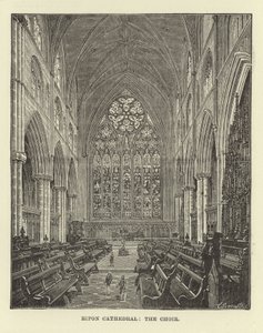 Ripon katedral, koret av English School