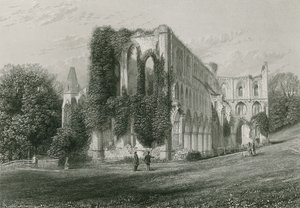Rievaulx Abbey av English School