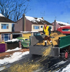 Road Gritter av English School