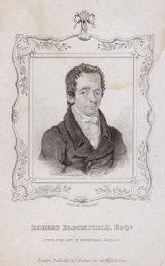 Robert Bloomfield , engelsk poet av English School