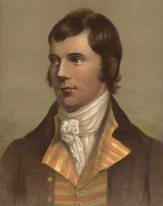 Robert Burns (kromolitho) av English School