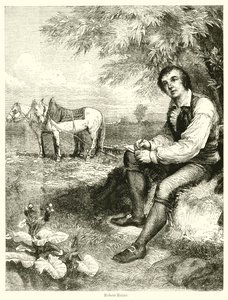 Robert Burns (gravering) av English School