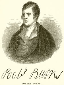 Robert Burns av English School