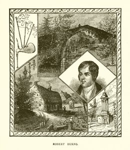 Robert Burns av English School