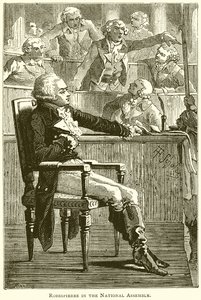 Robespierre i nasjonalforsamlingen av English School