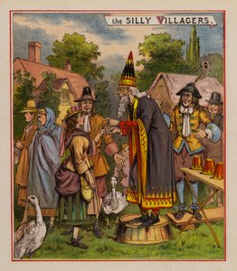Robin The Conjuror (farge litho) av English School