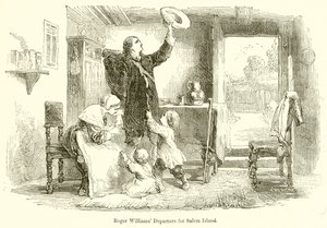 Roger Williams avgang til Salem Island av English School