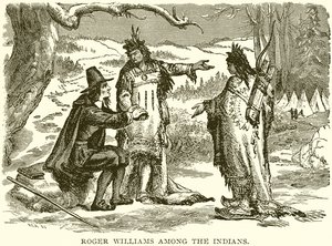 Roger Williams unter den Indianern