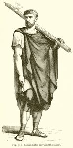 Roman Lictor som bærer fassene av English School