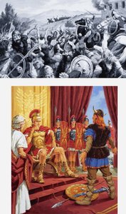 Roma erobrer Gall av English School