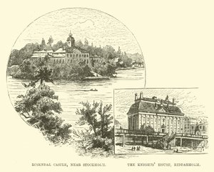 Rosendal slott, nær Stockholm; Ridderhuset, Riddarholm av English School