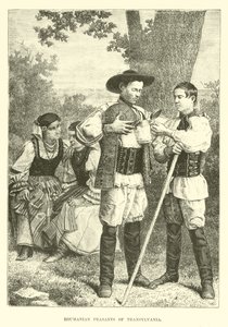 Rumänische Bauern aus Transsilvanien