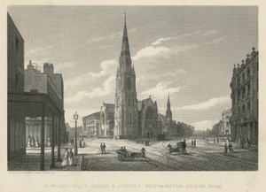 Rowland Hills Chapel and Schools, Westminster Bridge Road, Lambeth av English School