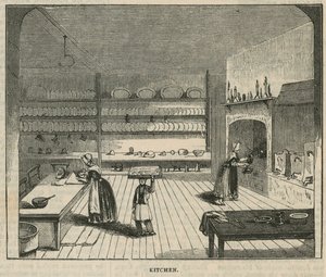 Royal Free Hospital, London: Kjøkken av English School