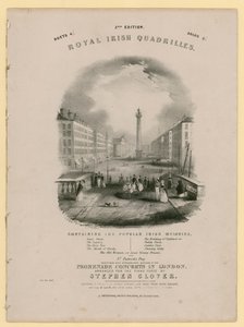 Royal Irish Quadrilles (gravering) av English School