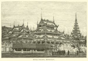 Det kongelige palass, Mandalay av English School