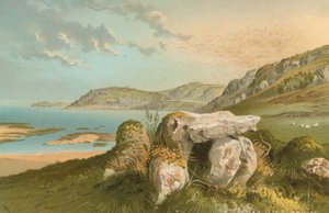 Rozel Bay og Druidical Remains - Jersey av English School