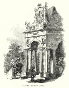 Rubens's Summer-House (gravering) av English School