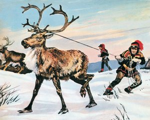 Rudolphs nese er aldri rød av English School