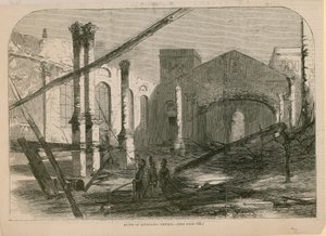 Ruinene av Limehouse Church av English School