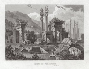 Ruinene av Persepolis av English School