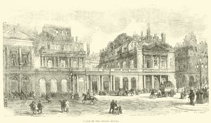 Ruinene av Palais Royal, mai 1871 av English School