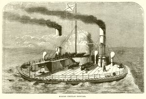 Russian Circular Ironclad av English School