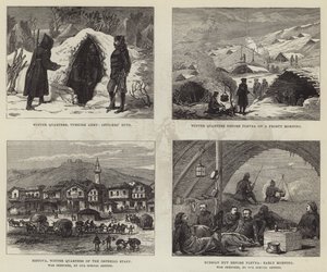 Russo-tyrkisk krig (gravering) av English School