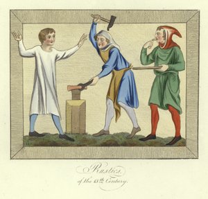 Rustikk fra 1200-tallet av English School