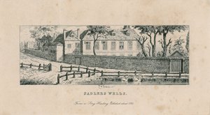 Sadlers Wells, før de ble erstattet av Musick House and Spa av English School