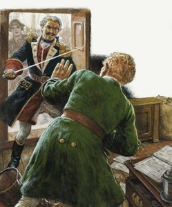 Sjømann med sverd av English School