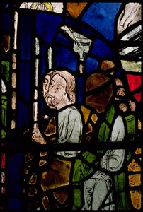 Saint Joseph fra nord rose enke, 1200-tallet av English School