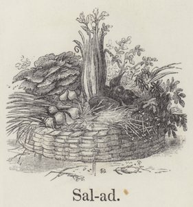 Salat (gravering) av English School