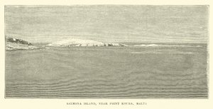 Salmona Island, nær Point Koura, Malta av English School
