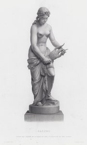 Sappho (gravering) av English School