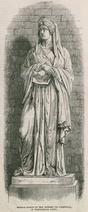 Sarah Siddons monument i Westminster Abbey av English School