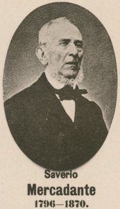 Saverio Mercadante (gravyr) av English School