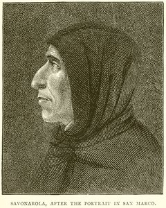 Savonarola, etter portrettet i San Marco av English School