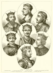 Saxon og Norman Kings av English School