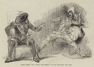Scene fra "Don Caesar de Bazan," på Princess