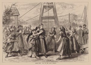 Scene fra «Liz» på Opéra-Comique (gravering) av English School